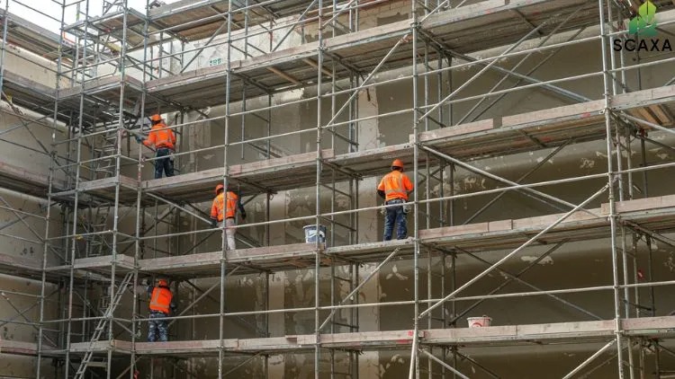 scaffolding work